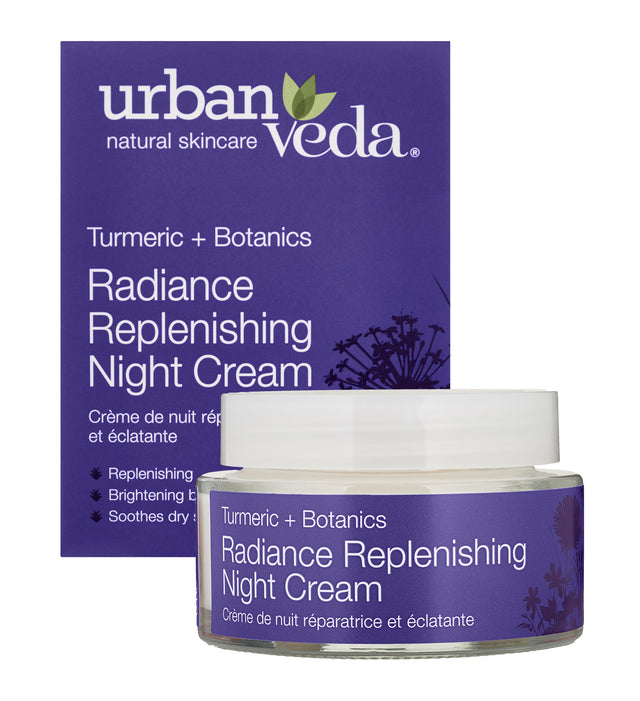 Urban Veda Turmeric & Botanics Radiance Replenishing Night Cream, 50ml