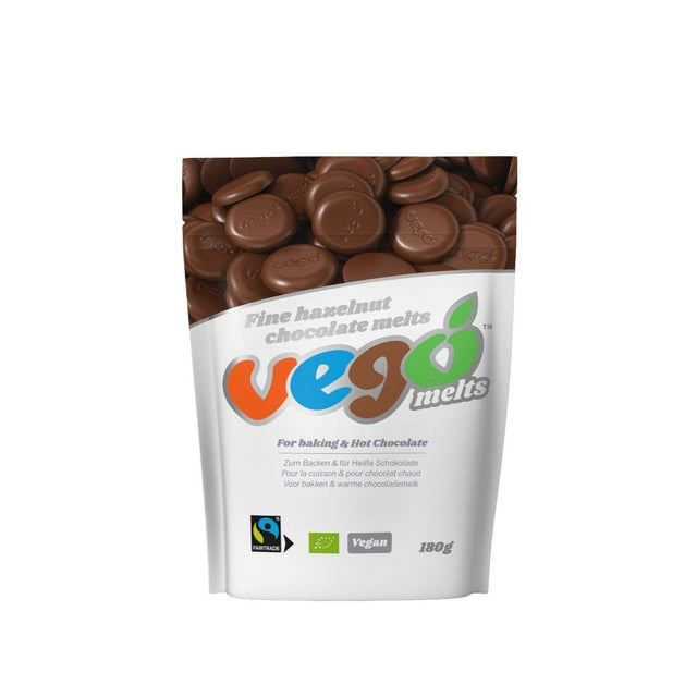Vego Fine Hazelnut Chocolate Melts,180gr