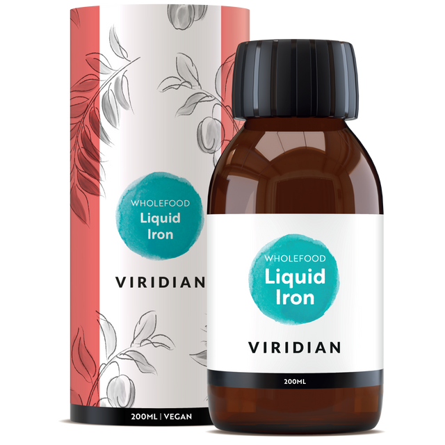 Viridian Organic Liquid Iron,  200ml