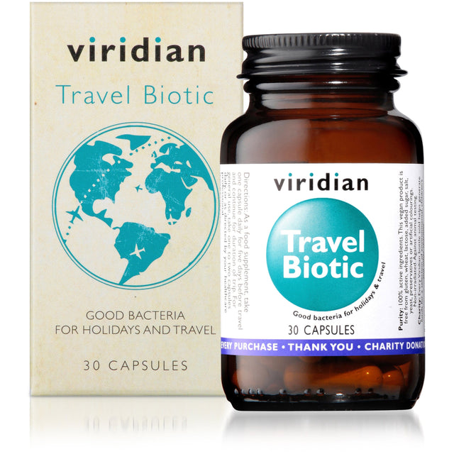 Viridian Travel Biotic, 30 Capsules