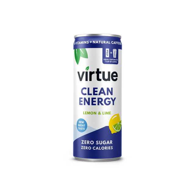 Virtue Clean Energy - Lemon & Lime, 250ml