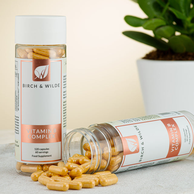 Birch & Wilde Vitamin B Complex,120 Capsules