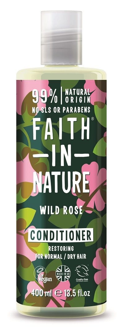Faith in Nature Wild Rose Conditioner,  400ml