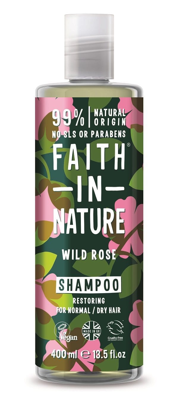 Faith in Nature Wild Rose Shampoo, 400ml