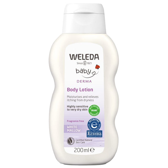 Weleda White Mallow Body Lotion, 200ml
