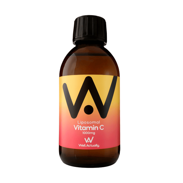 Well Actually Liposomal Liquid Vitamin C 1000mg - High Absorption, 150ml