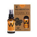 Well Actually Liposomal Vitamin B12 Methycobalamin (300 - 1200mcg) Truly Fruity Flavour Spray, 30ml