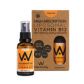 Well Actually Liposomal Vitamin B12 Methycobalamin (300 - 1200mcg) Truly Fruity Flavour Spray, 25ml