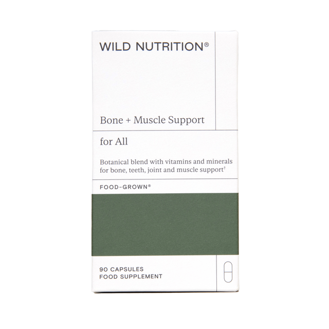 Wild Nutrition Bone & Muscle Support, 90 Capsules