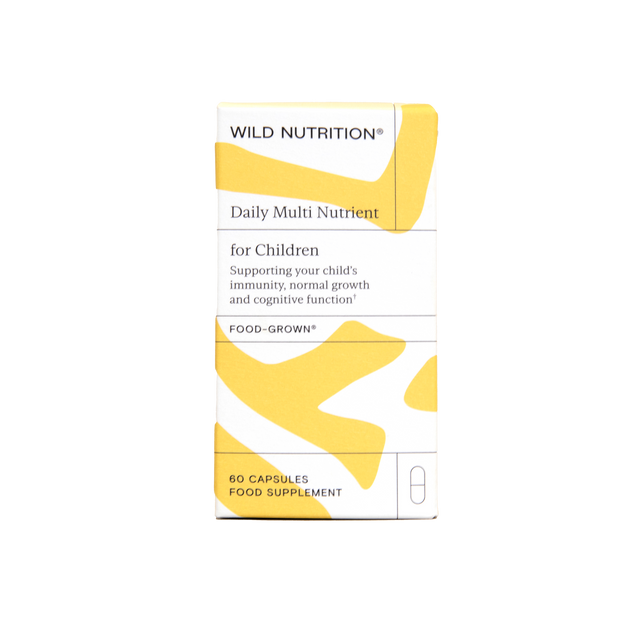 Wild Nutrition Daily Multi Nutrient For Children, 60 Capsules