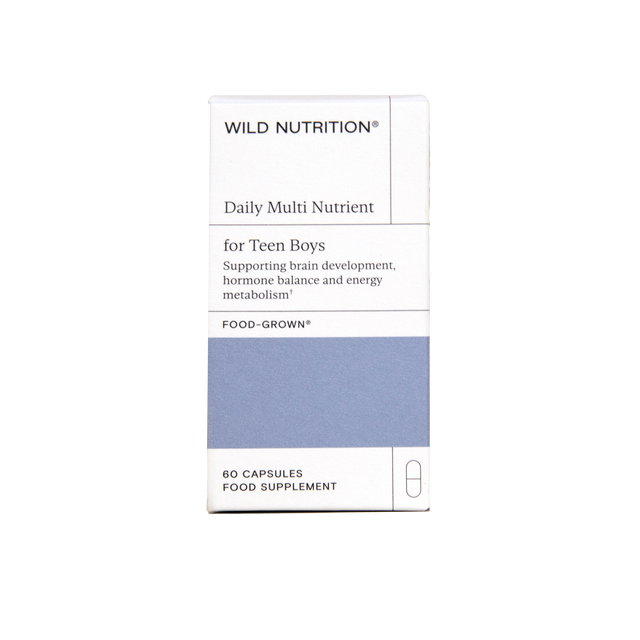Wild Nutrition Daily Multi Nutrient For Teen Boys, 60 Capsules