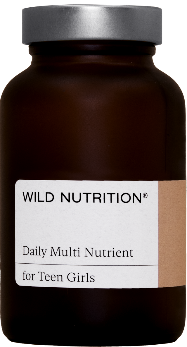 Wild Nutrition Daily Multi Nutrient For Teen Girls, 60 Capsules