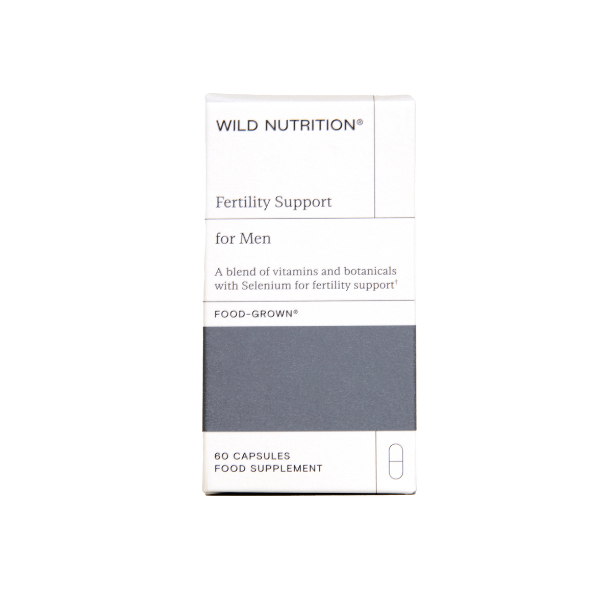 Wild Nutrition Fertility Support For Men , 60 Capsules Revital