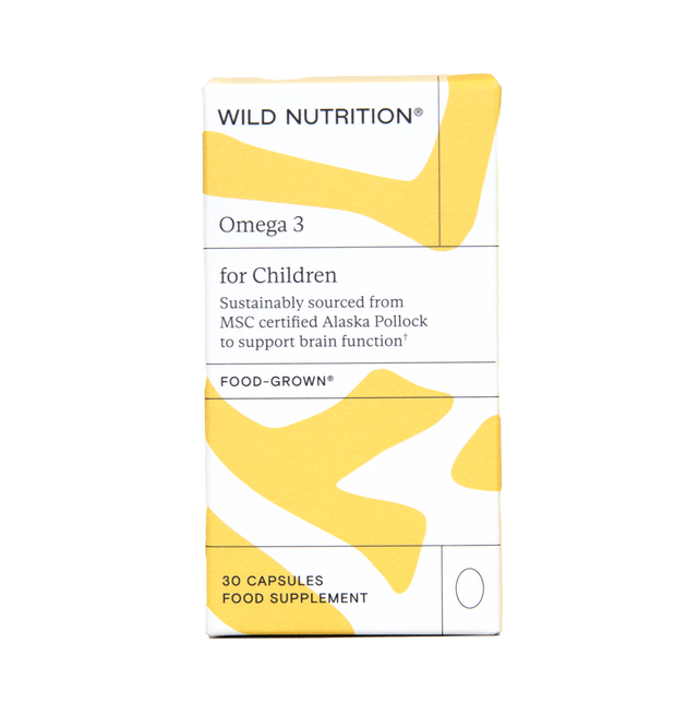 Wild Nutrition Omega 3 for Children , 30 Capsules