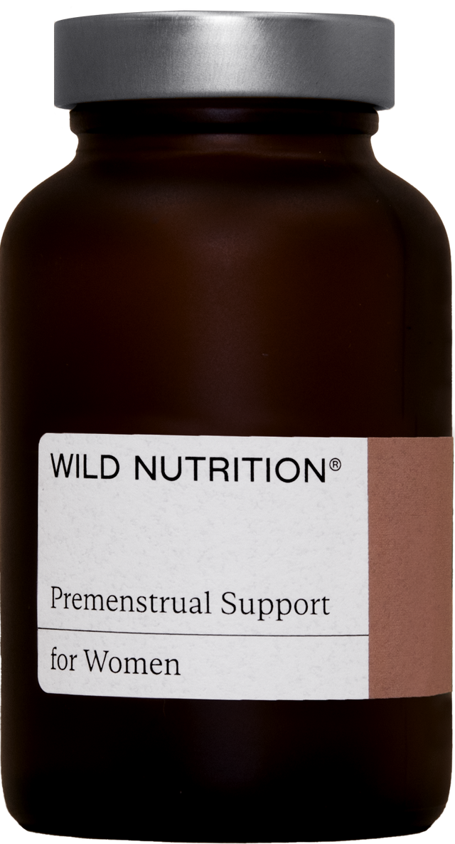 Wild Nutrition Premenstrual Support, 60 Capsules