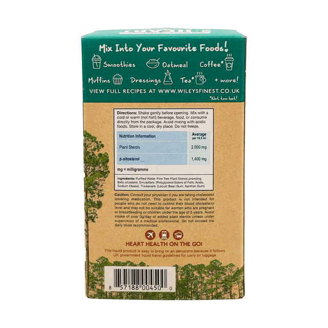 An open sachet of Bold Heart being mixed into a beverage, illustrating its easy-to-use water-based formula