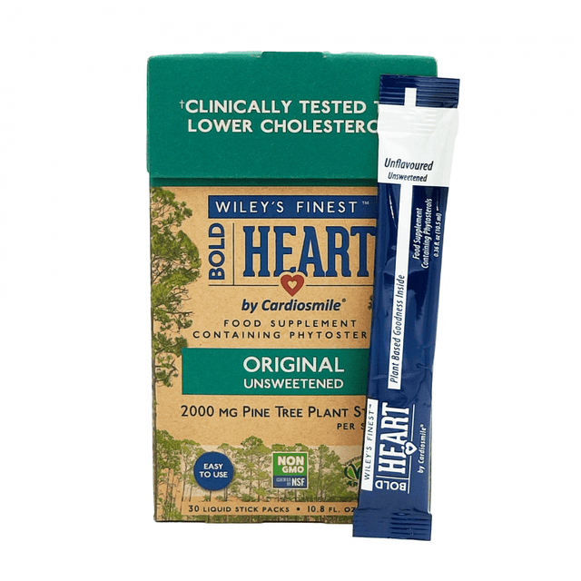 Wiley's Finest Bold Heart by Cardiosmile, 30 Sachets