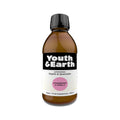 Youth & Earth Liposomal Fisetin 150mg & Quercetin 50mg- Strawberry & Vanilla, 250ml