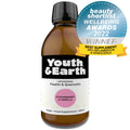 Youth & Earth Liposomal Fisetin 150mg & Quercetin 50mg- Strawberry & Vanilla, 250ml
