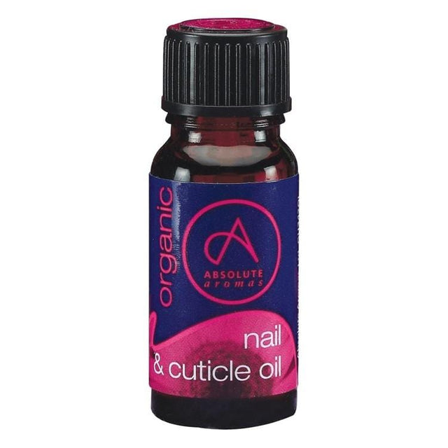 Absolute Aromas Organic Nail & Cuticle Oil, 10ml