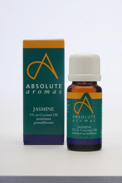 Absolute Aromas Jasmine 5% In Light Coconut, 10ml