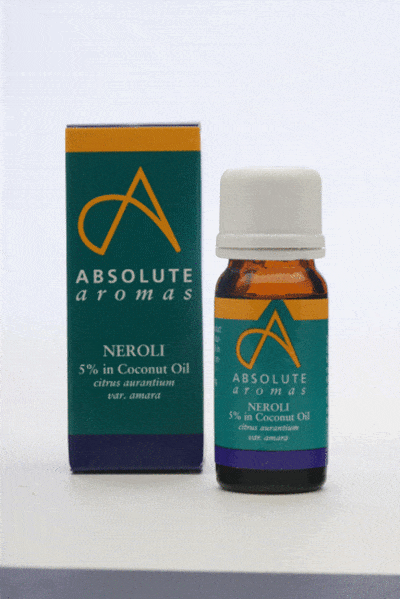 Absolute Aromas Neroli 5% In Light Coconut Oil, 10ml