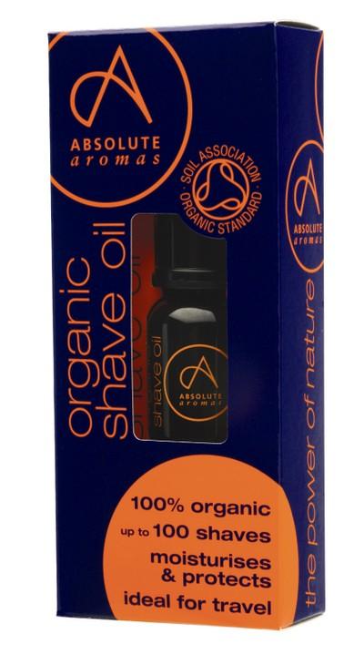 Absolute Aromas Organic Shave Oil, 15ml