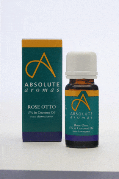 Absolute Aromas Rose Otto 5% In Light Coconut, 10ml