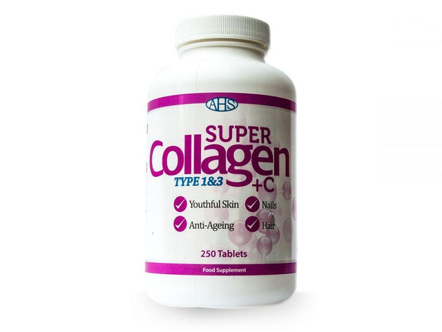 AHS Super Collagen + C Tablets, 250 Tablets