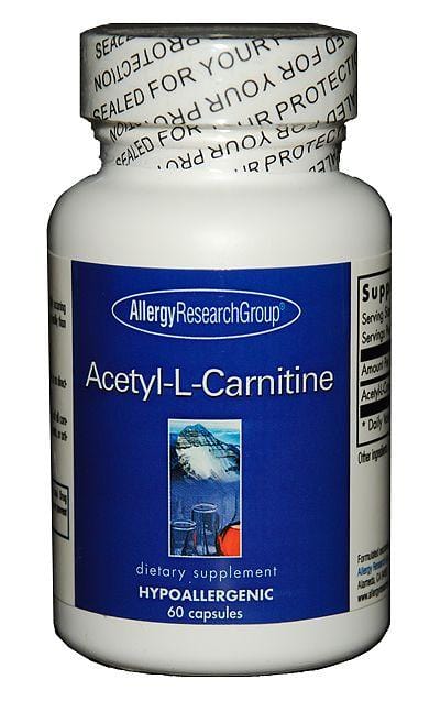 Allergy Research Acetyl-L-Carnitine, 250mg, 60 Capsules