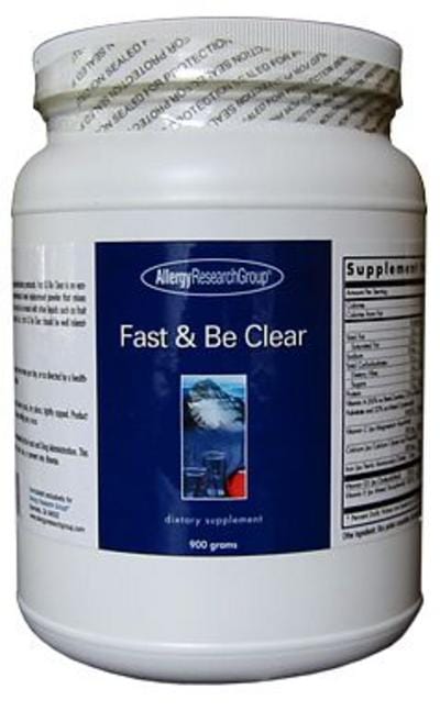 Allergy Research Fast & Be Clear Powder, 900gr