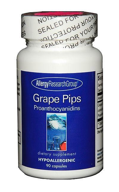 Allergy Research Grape Pips, 300mg, 90 Capsules