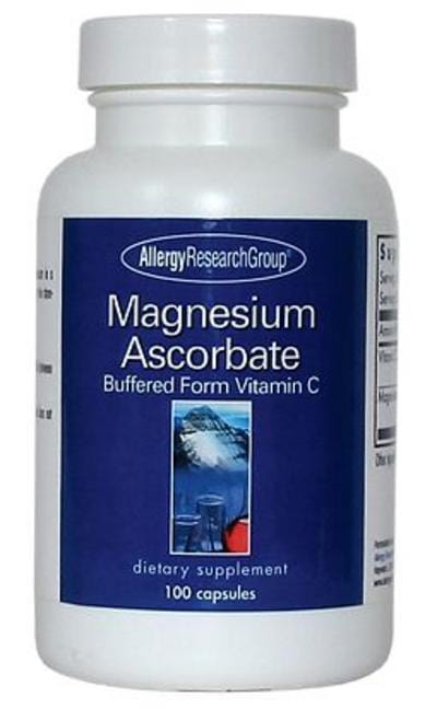 Allergy Research Magnesium Ascorbate, 100 VCapsules