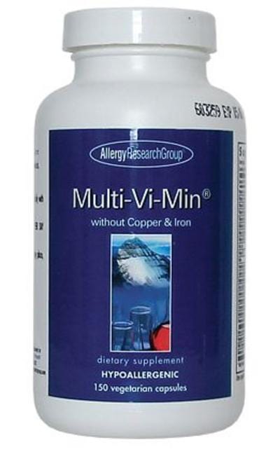 Allergy Research Multi-Vi-Min Without Copper & Iron, 150 VCapsules