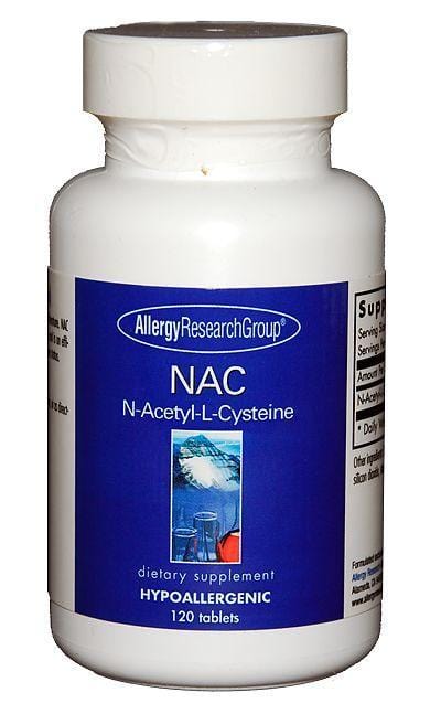 Allergy Research NAC, 500mg, 120 Tablets