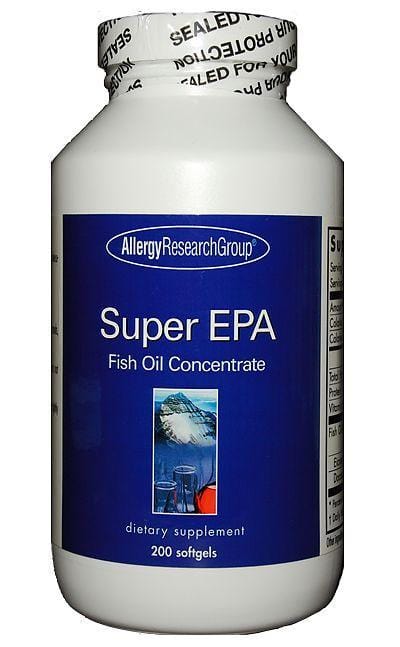 Allergy Research Super EPA Fish Oil Concentrate, 200 SGels
