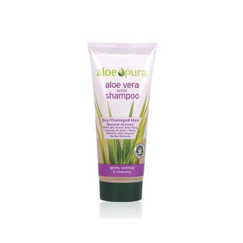 Aloe Pura Aloe Vera Herbal Shampoo Dry Hair, 200ml