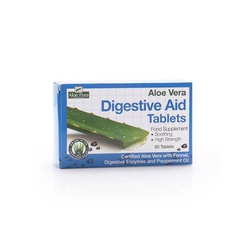 Aloe Pura Peppermint & Chamomile Complex (Digestive Aid), 60Tabs
