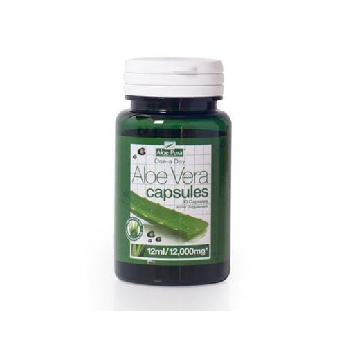 Aloe Pura High Strength Aloe Vera, 30Caps