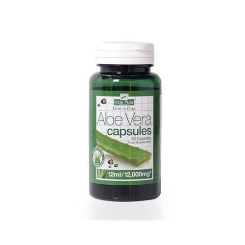 Aloe Pura High Strength Aloe Vera, 90Caps