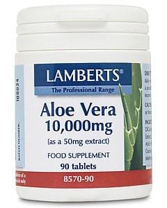 Lamberts Aloe Vera Tablets, 10000mg, 90 Tablets