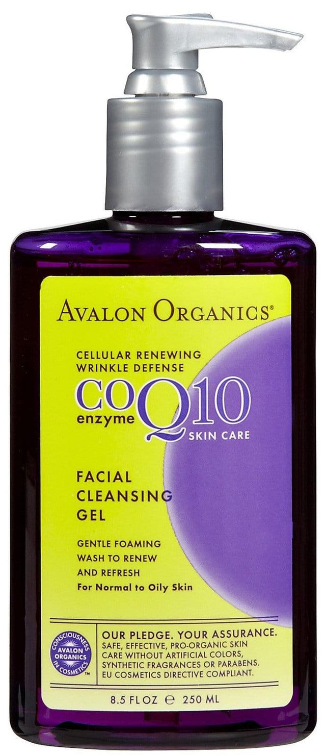 Avalon Organics CoQ10 Facial Cleansing Gel, 250ml