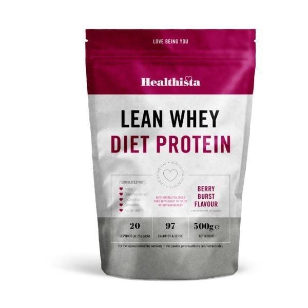 Healthista Lean Whey Diet, 500gr Berry