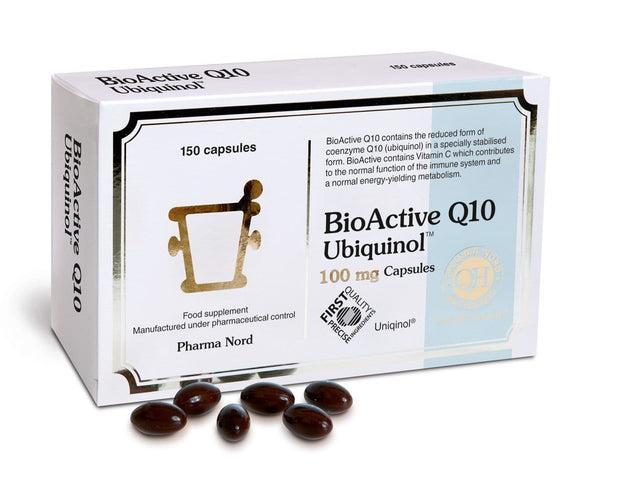 Pharma Nord Bio-Active QH Ubiquinol, 100mg, 150 Capsules