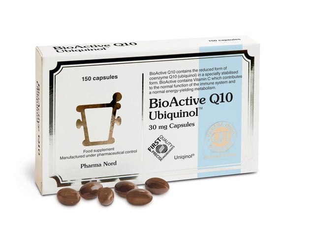 Pharma Nord Bio-Active QH Ubiquinol, 30mg, 150 Capsules