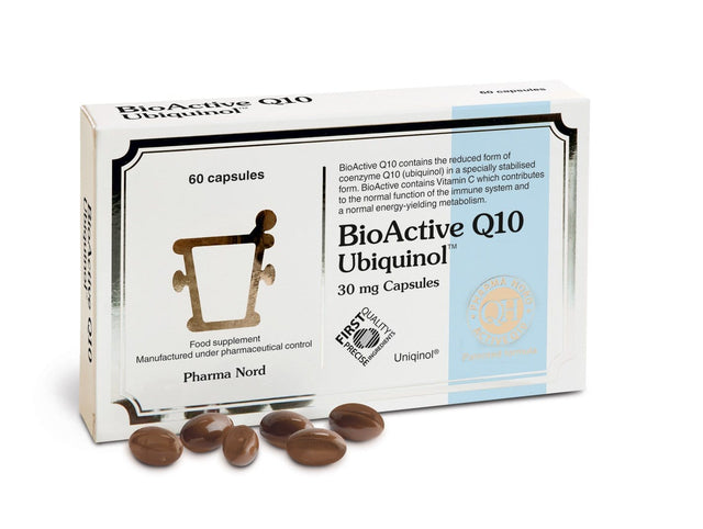 Pharma Nord Bio-Active QH Ubiquinol, 30mg, 60 Capsules