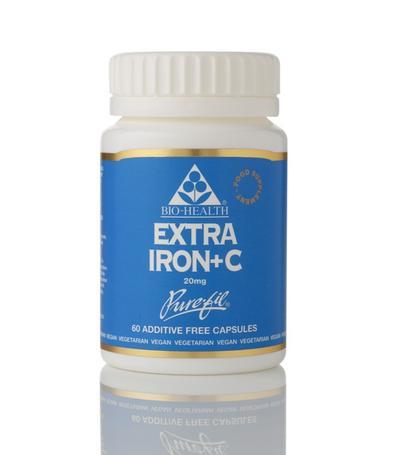 Bio-Health Extra Iron+C, 60Caps