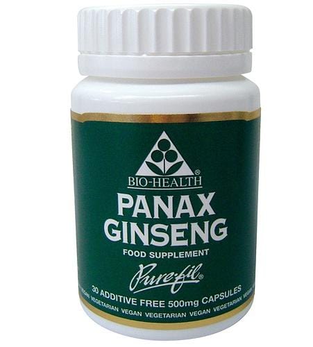 Bio-Health Panax Ginseng, 500mg, 30Caps