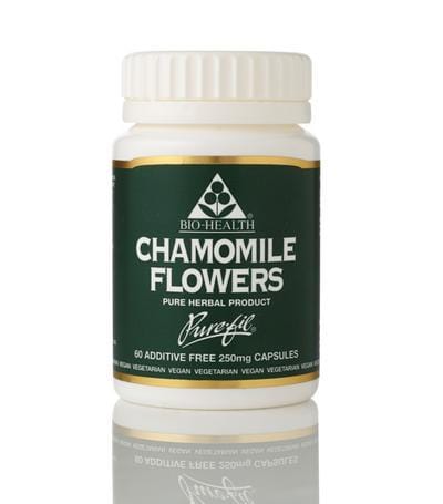Bio-Health Chamomile Flowers, 250mg, 60VCaps
