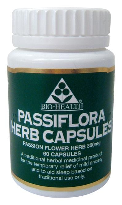 Bio-Health Passiflora Herb, 300mg, 60VCaps